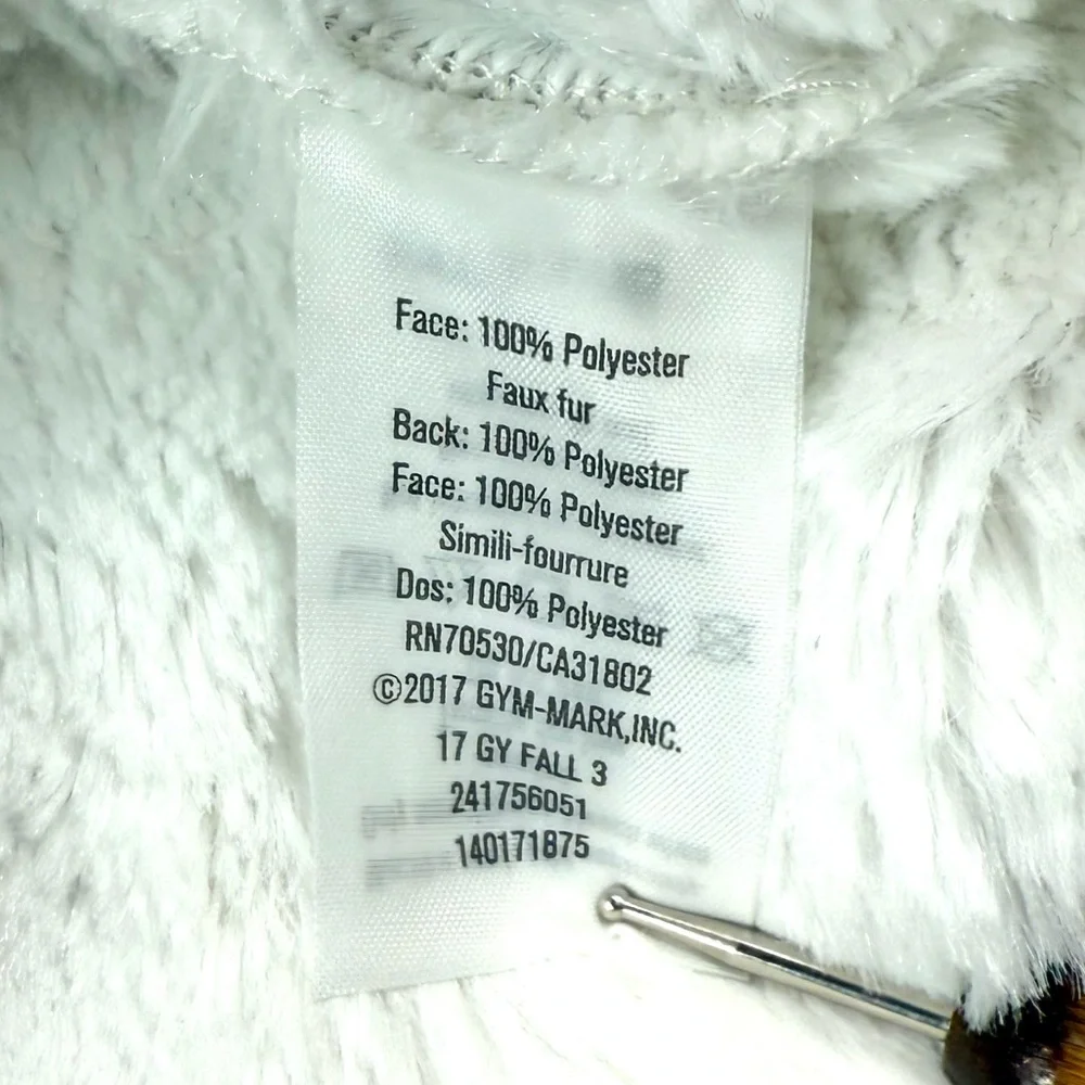 GYMBOREE Baby Girl Faux Suede Toggle Coat 6-12M Cozy‎ Winter Cottagecore Preppy